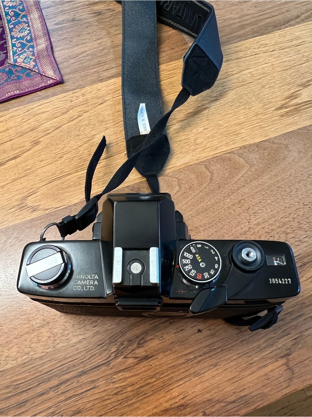 Minolta SR-T 102 35mm Film Camera - Black with 35mm lens - Picture 5 of 8
